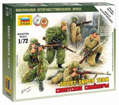 Wargames (WWII) figurky 6193 - Soviet Snipers (1:72)