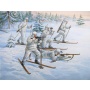 Wargames (WWII) figurky 6199 - Soviet Skiers (1:72)