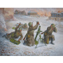 Wargames (WWII) figurky 6208 - Soviet 82mm Mortar with Crew (Winter Unif.) (1:72)