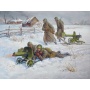 Wargames (WWII) figurky 6220 - Soviet Machine-gun with Crew (Winter Uniform) (1:72)