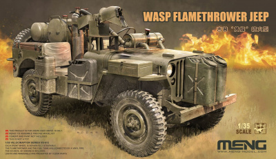 Wasp Flamethrower Jeep 1:35 - Meng
