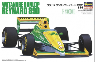 Watanabe Dunlop Reynard 89D (1:24) - Hasegawa