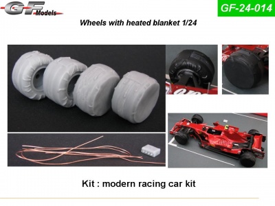 Wheels + Heated Blanckets 1/24 - GF Models