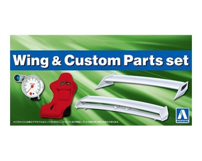 WING&Custom Parts Set 1/24 - Aoshima