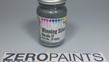 Mazda 1F Winning Silver Metallic 60ml  - Zero Paints