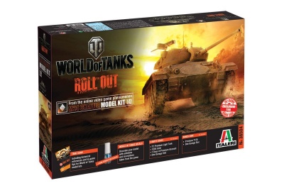 World of Tanks 36504 - M24 CHAFFEE (1:35) - Italeri