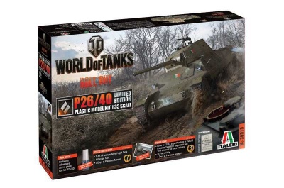 World of Tanks Limited Edition 36515 - P26/40 (1:35) - Italeri