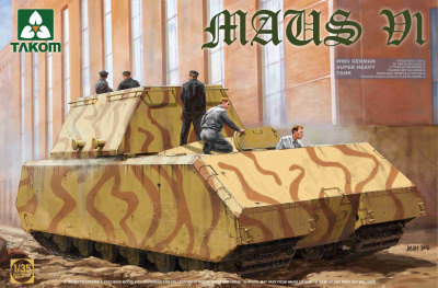 WWII German Super Heavy Tank Maus V1 1:35 - Takom