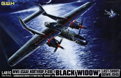 WWII USAAF Northrop P-61B 'Black Widow' Last Shoot Down 1945 1/48 - G.W.H.