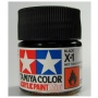 X-1 Black Acrylic Paint Mini X1 - Tamiya