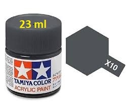 X-10 Gun Metal 23ml X10 - Tamiya