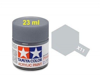 X-11 Chrome Silver 23ml - Tamiya