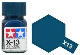 Metallic Blue - Similar to X-13 - 1 x 60ml. Paint for airbrush manufactured  by Zero Paints (ref. ZP-1250)