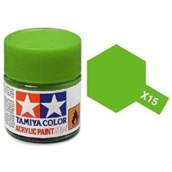 X-15 Light Green 10ml Acrylic Paint Mini X15 - Tamiya