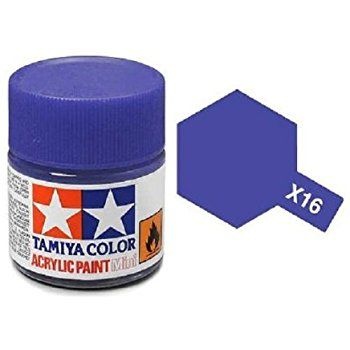 X-16 Purple Acrylic Paint Mini X16 - Tamiya