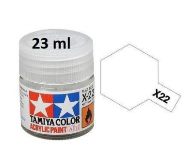 X-22 Clear Acrylic Paint 23ml X22 - Tamiya