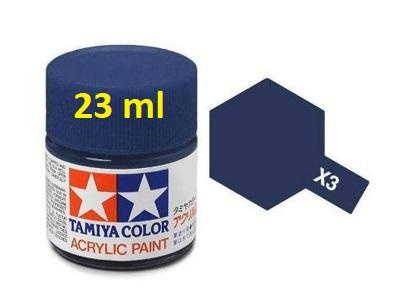X-3 Royal Blue Acrylic Paint 23ml X3 - Tamiya