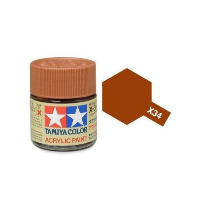 X-34 Metalic Brown Acrylic Mini- Tamiya