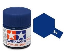 X-4  Blue Acrylic Paint Mini X4 - Tamiya