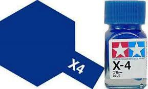 X-4 Blue Enamel Paint X4 - Tamiya