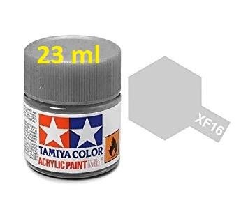 XF-16 Flat Aluminum Acrylic Paint 23ml XF16 - Tamiya