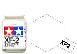 XF-2 Flat White Enamel Paint XF2 - Tamiya