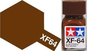 Tamiya XF-64 Flat Red Brown Acrylic Paint (23ml) [TAM81364