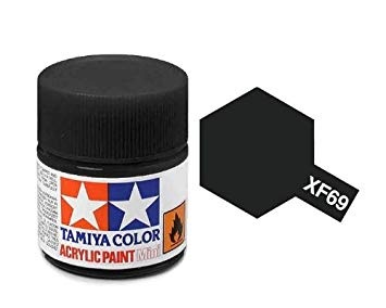 XF-69 NATO Black Acrylic Paint Mini XF69 - Tamiya