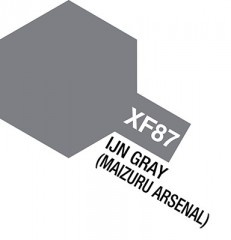 XF-87 IJN Gray Maizuru Arsenal ACRYLIC 10ml - Tamiya