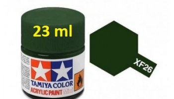 XF-26 Deep Green Acrylic Paint 23ml XF26 - Tamiya