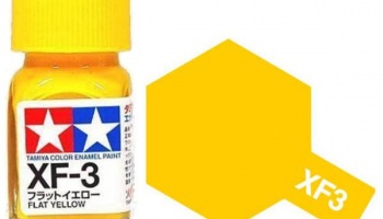 XF- 3 Flat Yellow Enamel Paint XF3 - Tamiya