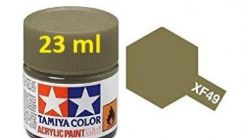 XF-49 Khaki Acrylic Paint 23ml XF49 - Tamiya