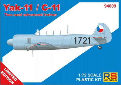 Yak-11 / C-11 "Moose" 1/72 - RS Models