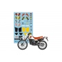 YAMAHA 125 DTLC 82' / 83 Decals 1/12 - Blue Stuff