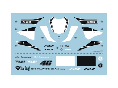 Yamaha YZF R1M 60th Anniversary - Blue Stuff