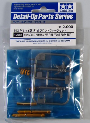 Yamaha YZF R1M Front Fork Set - Tamiya