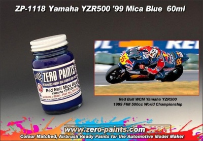 Yamaha YZR500 1999 (Red Bull) - Mica Blue - Zero Paints