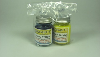 Blue and Yellow for Ferrari 250 GTO Chassis: 3445GT 2x30ml - Zero Paints