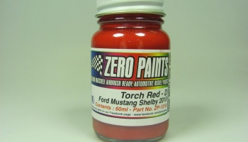 Ford Mustang Shelby 2010 - 60ml Red - Zero Paints