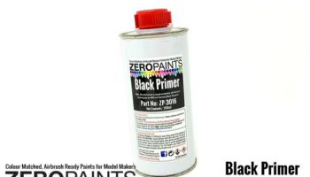 Black Primer/Micro Filler 250ml - Zero Paints