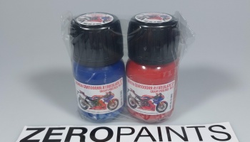 Honda CBR1000RR-R Fireblade SP Grand Prix Red/Blue Paints - 2x30ml - Zero Paints