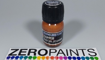 Copper Paint - 30ml - Zero Metal Finishes - Zero Paints