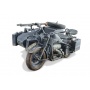 Zundapp KS 750 with sidecar (1:9) Model Kit 7406 - Italeri