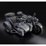 Zundapp KS 750 with sidecar (1:9) Model Kit 7406 - Italeri